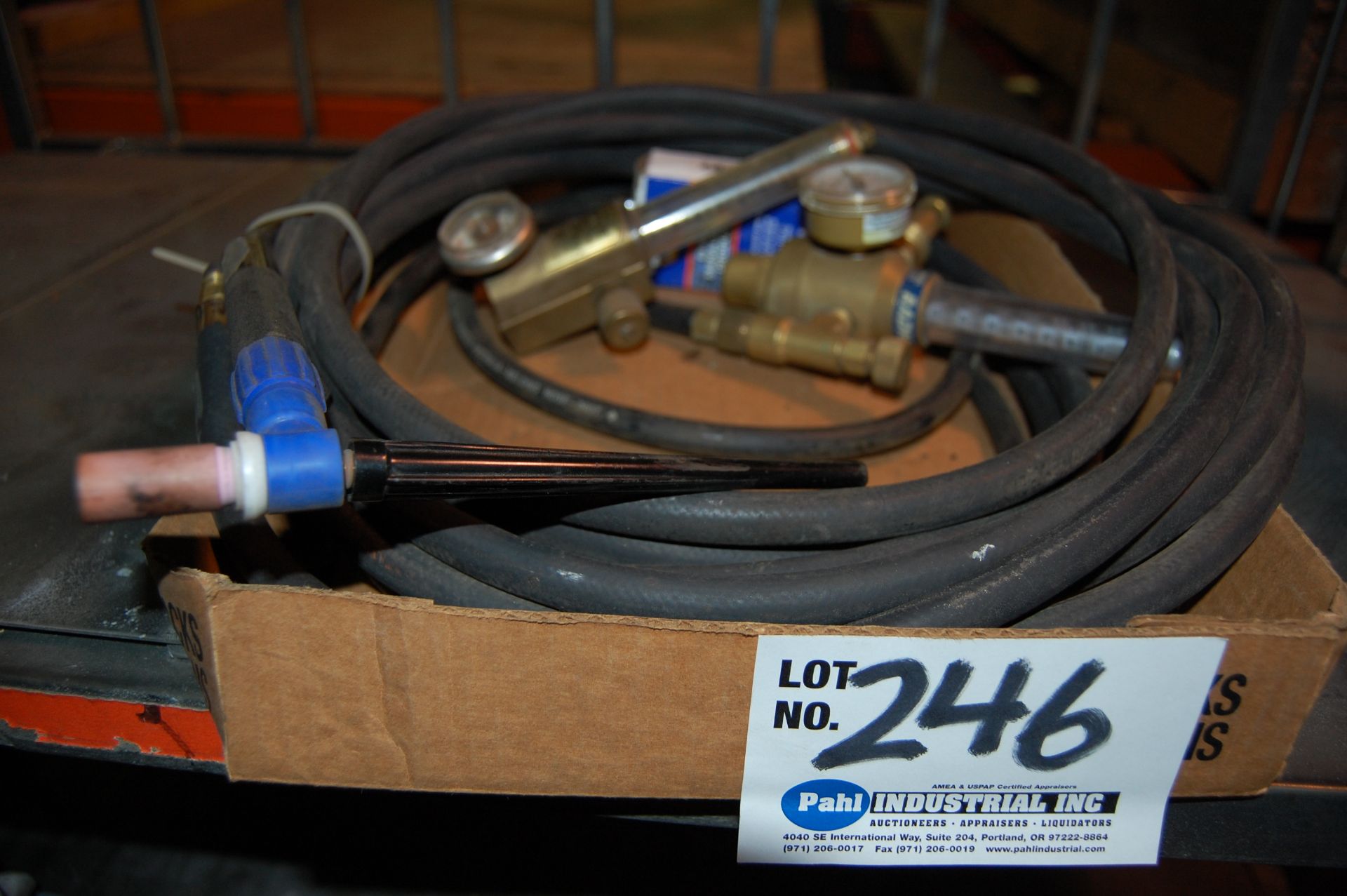 Radnor 355 Flowmeter with Welding hose and Prest-O-Lite Flowmeter