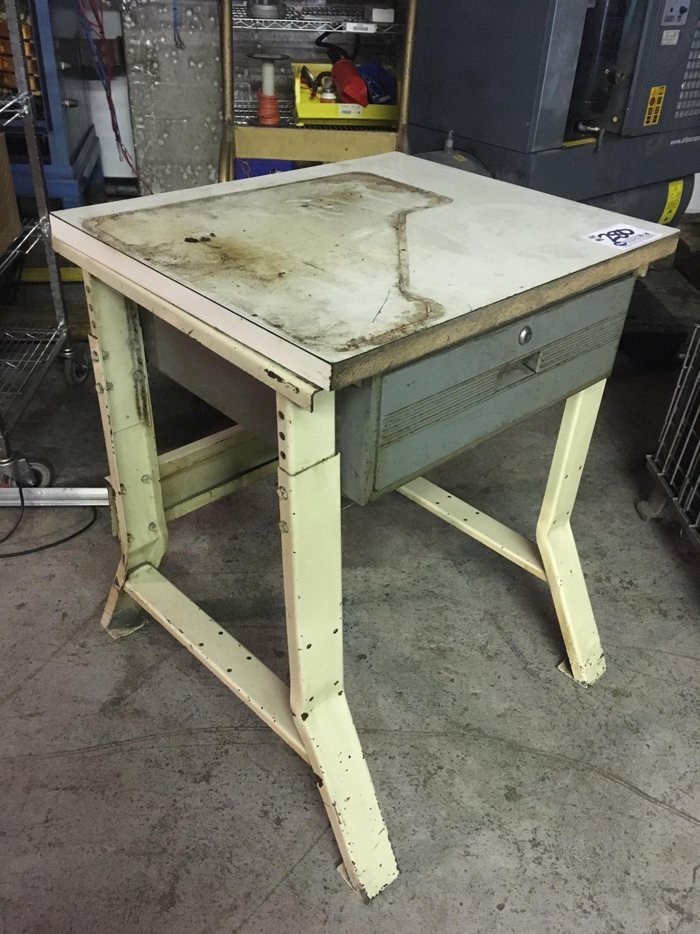 27"" x 24"" x 33"" Tall Desk with Drawer