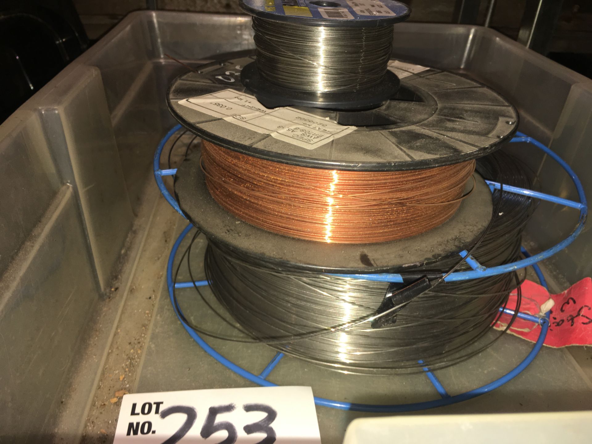 Assorted MIG Wire Spools