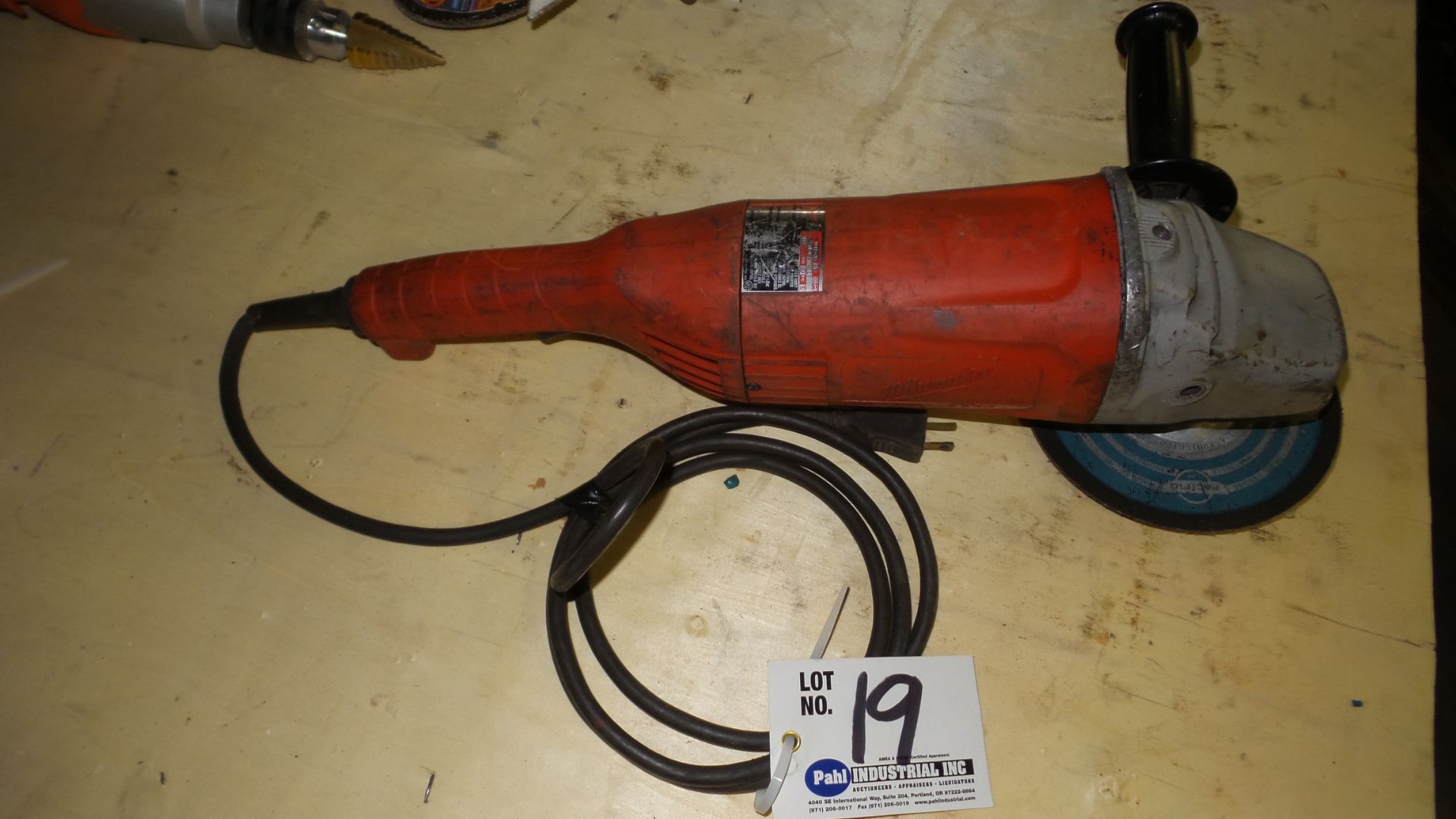 Milwaukie 7"" Right Angle Grinder