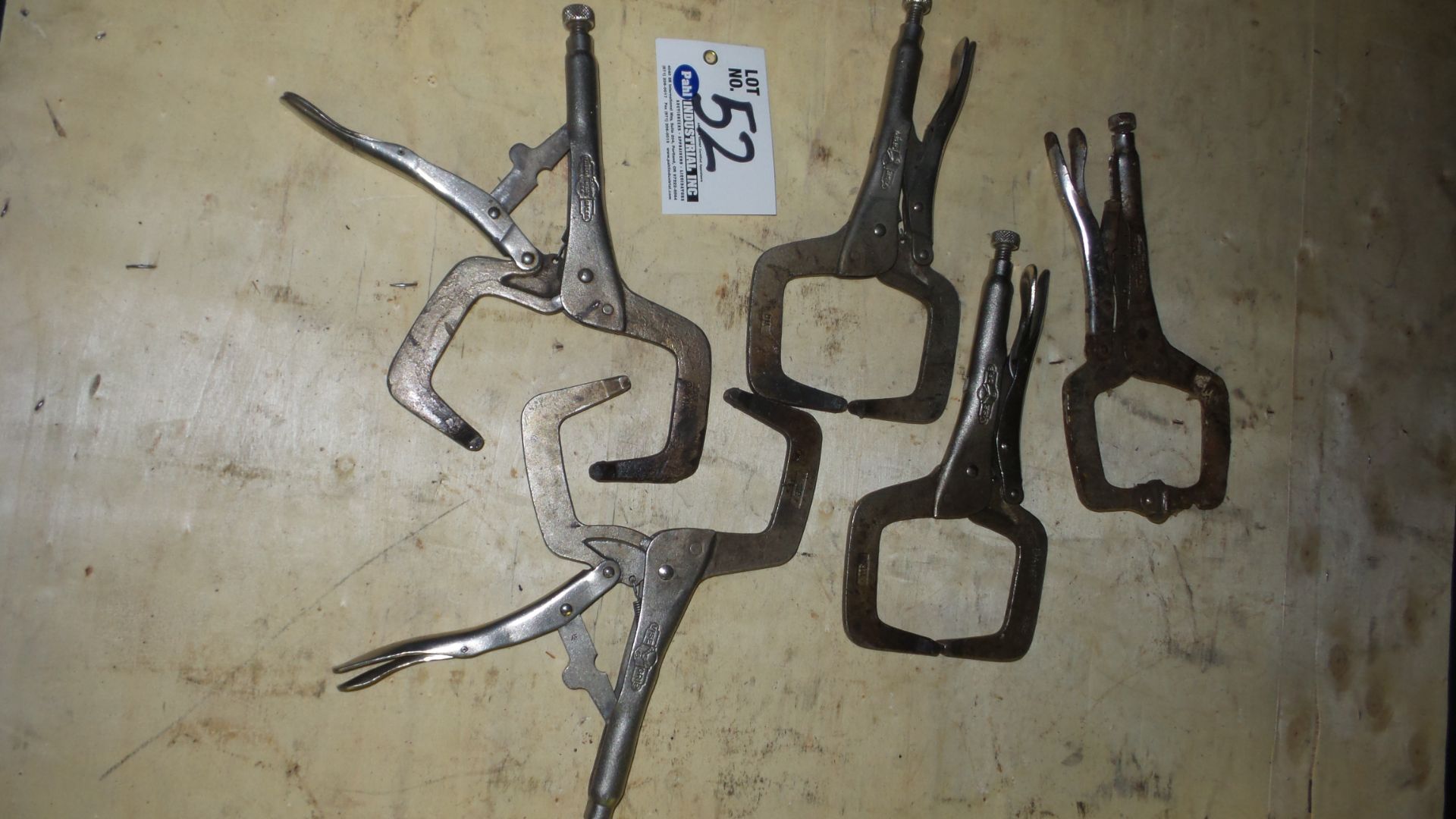 Set of 5 Vise Clamps