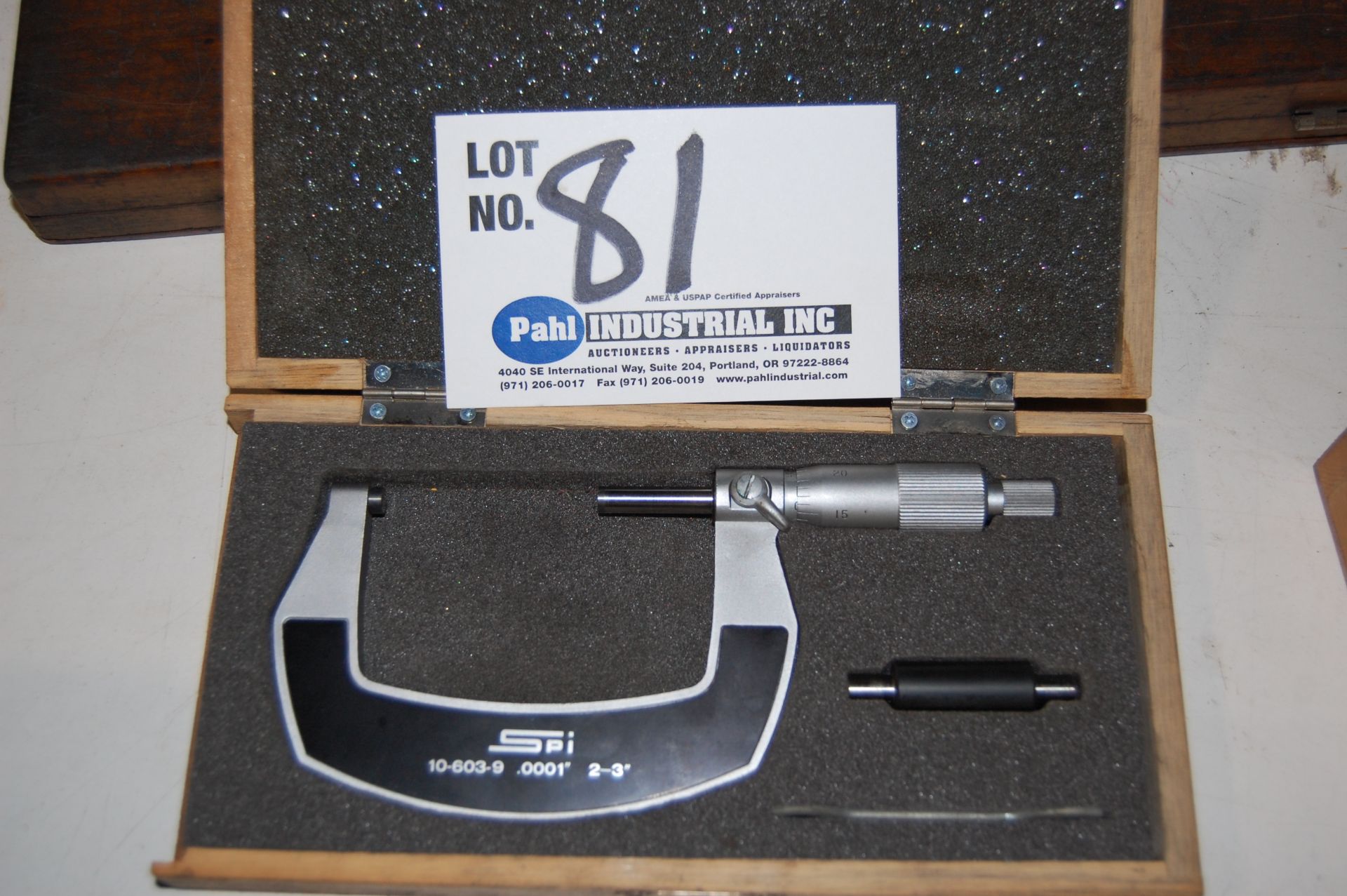 SPI 2-3"" OD Micrometer