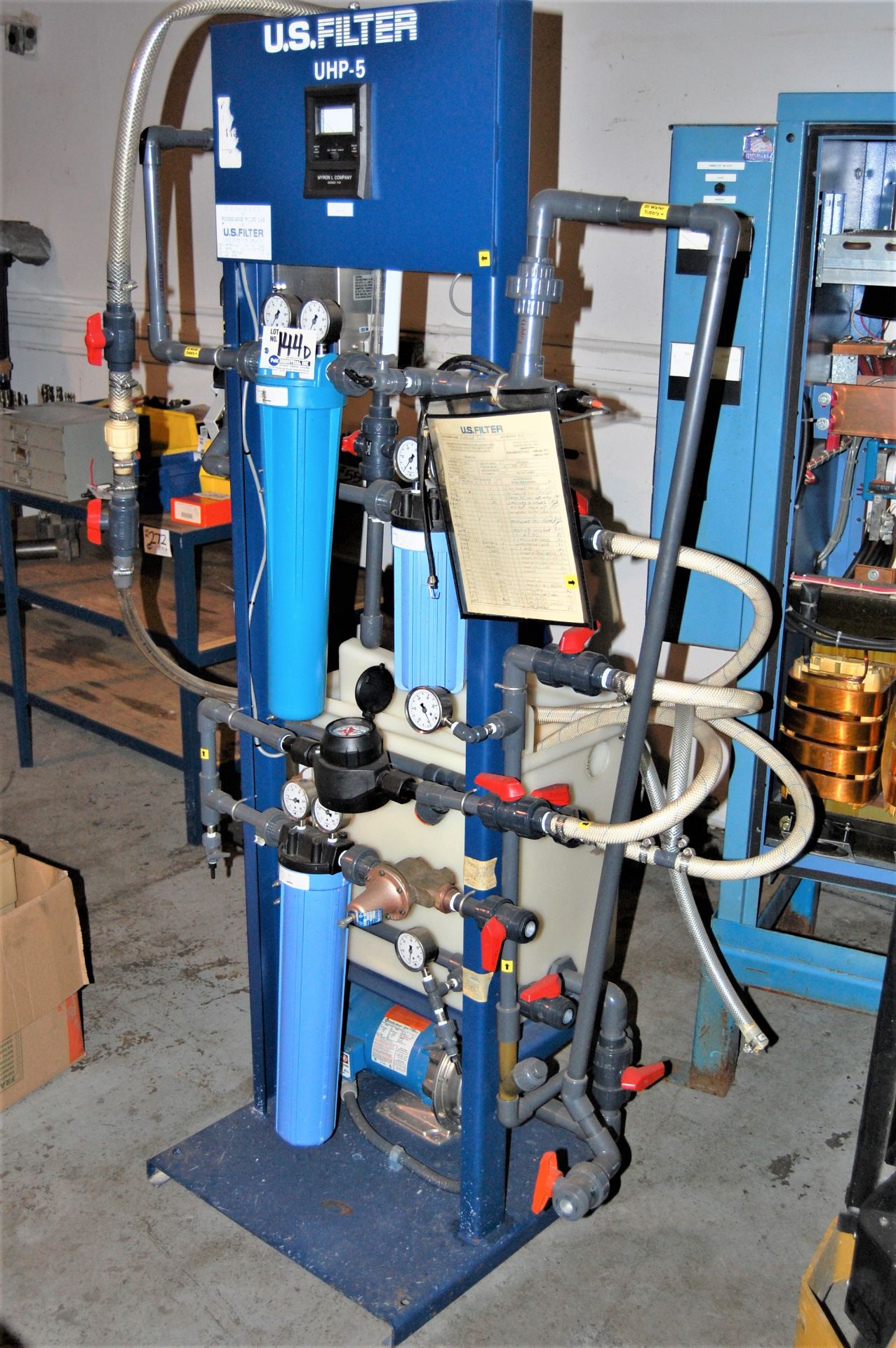 US Filter UHP-5 Water Deionizer Exchange System