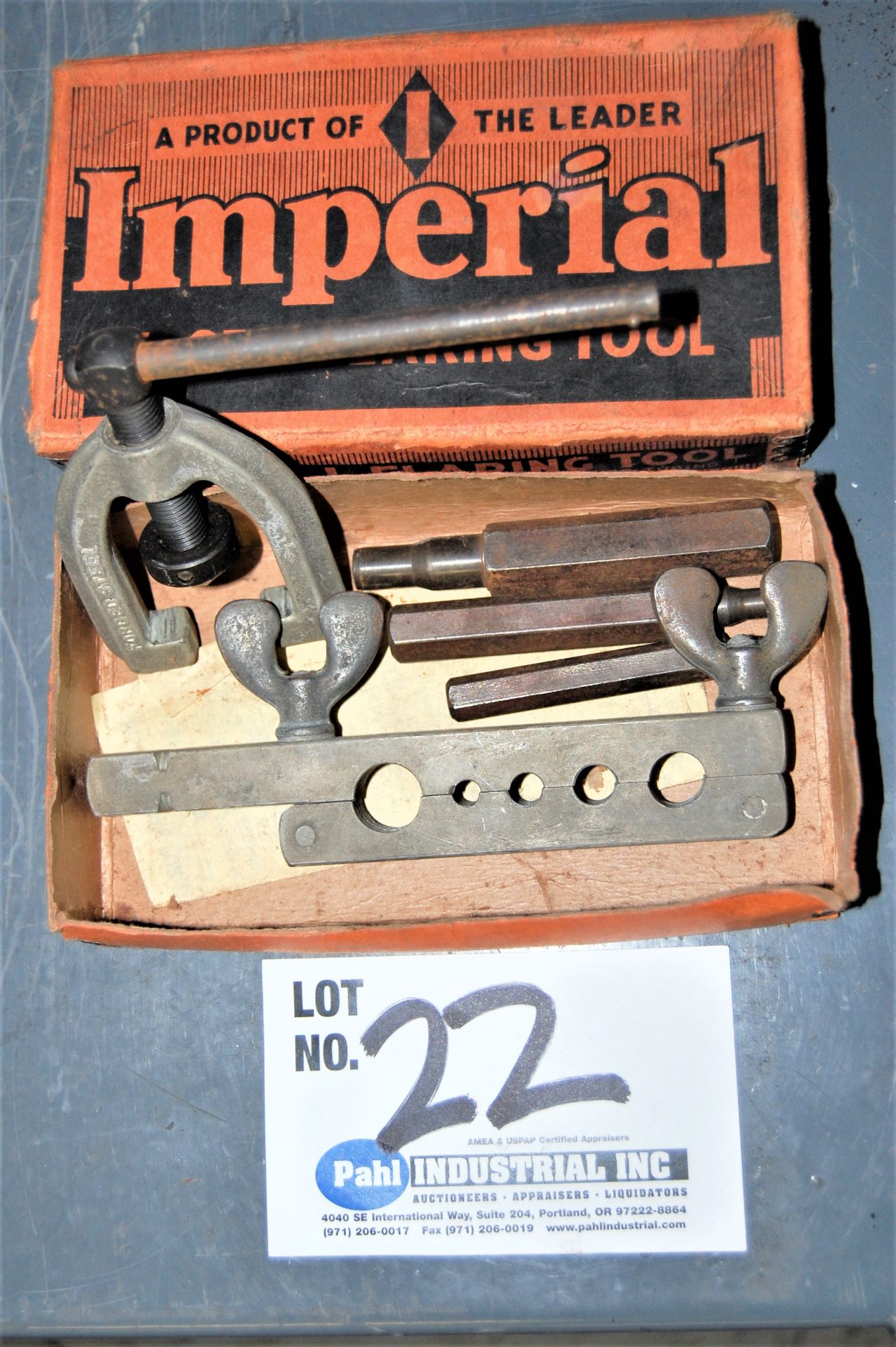 Imperial No.95-F Flaring tool complete with box