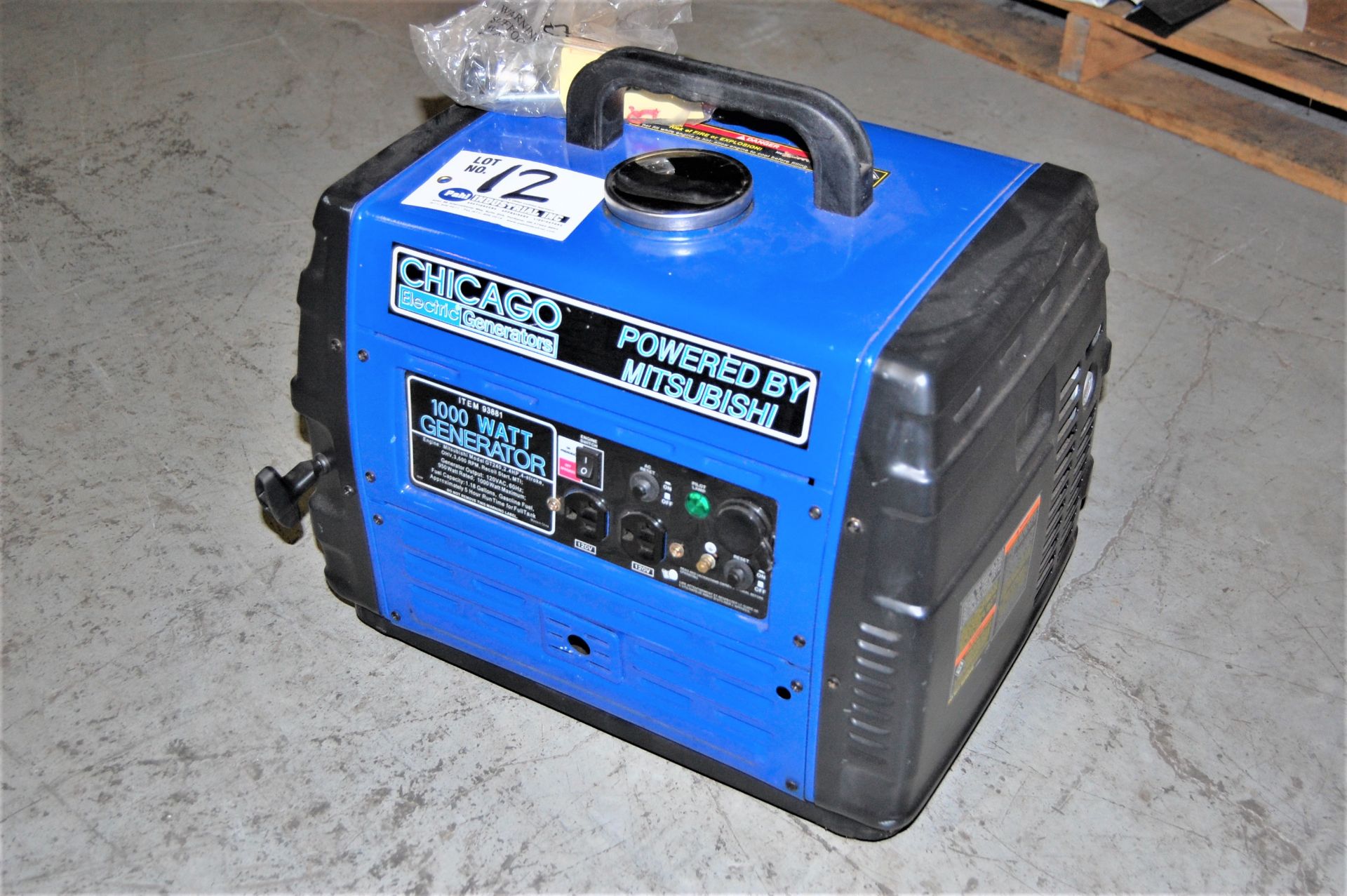 New Mistubishi 1000W Generator, 120V/60Hz Output