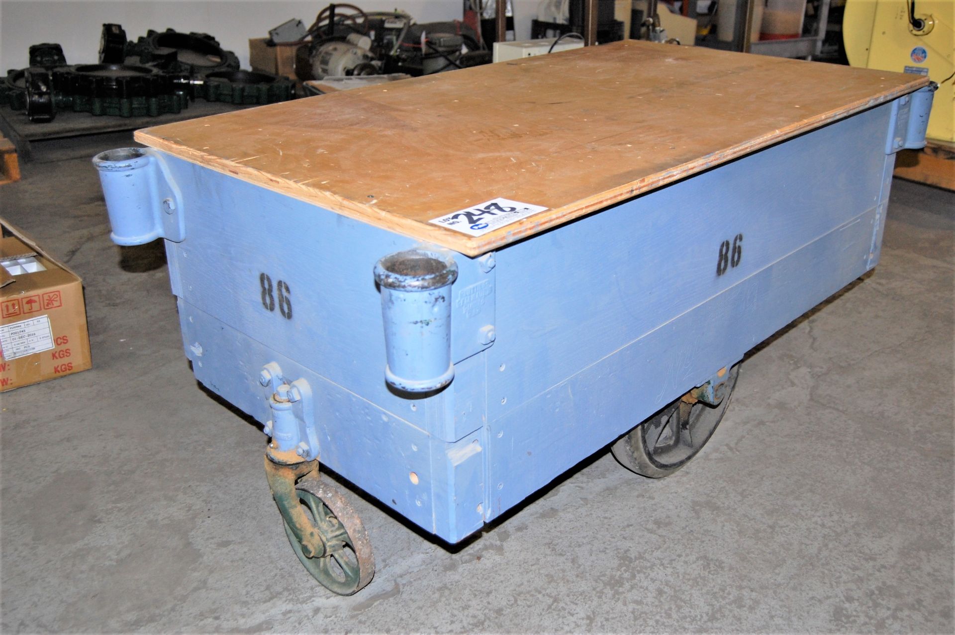 4' x 27" Platform Cart on Casters