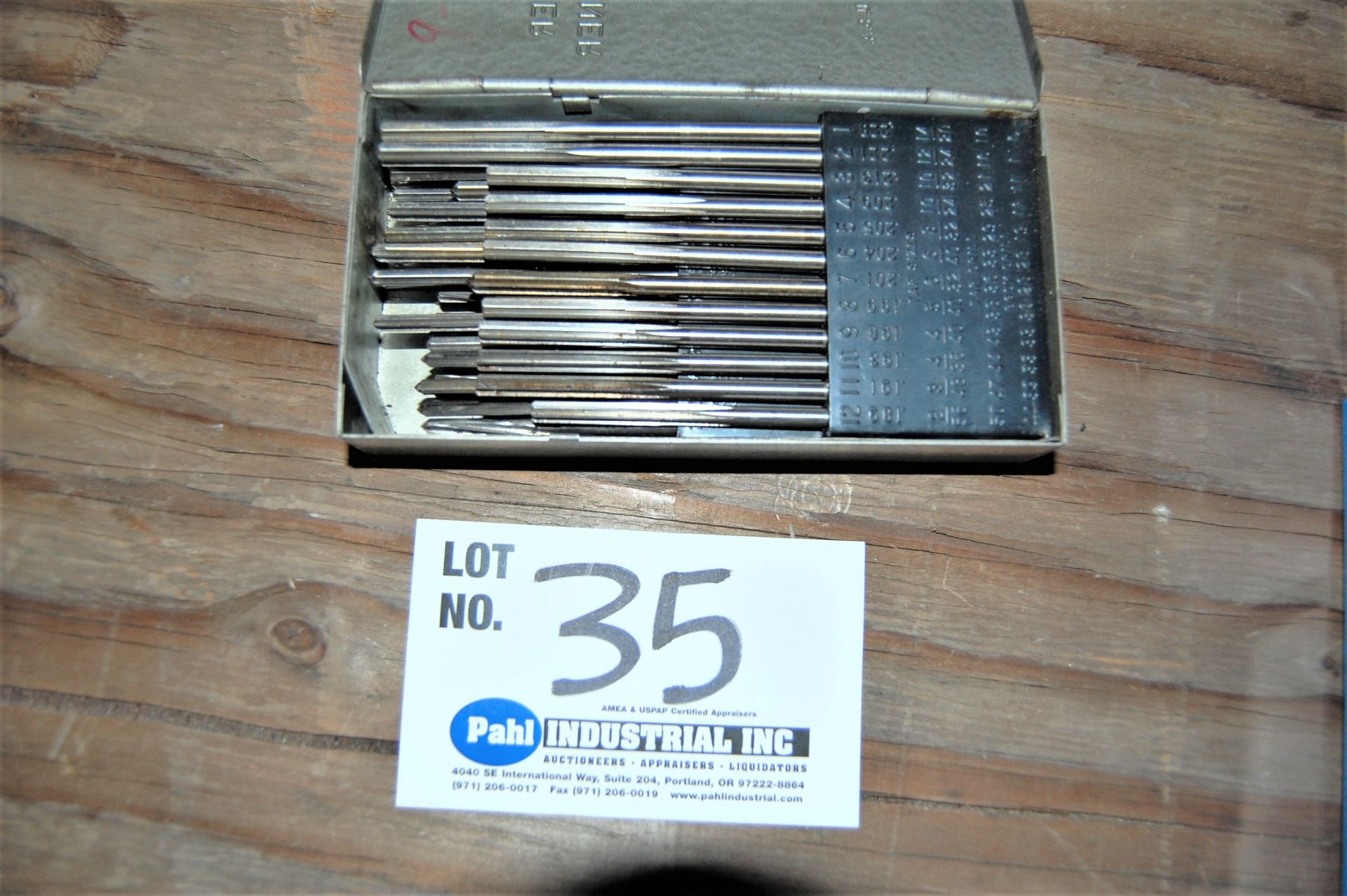 Standard Tool 4-Level Straight Flute Reamer Index sizes .040-.228 - Image 2 of 2