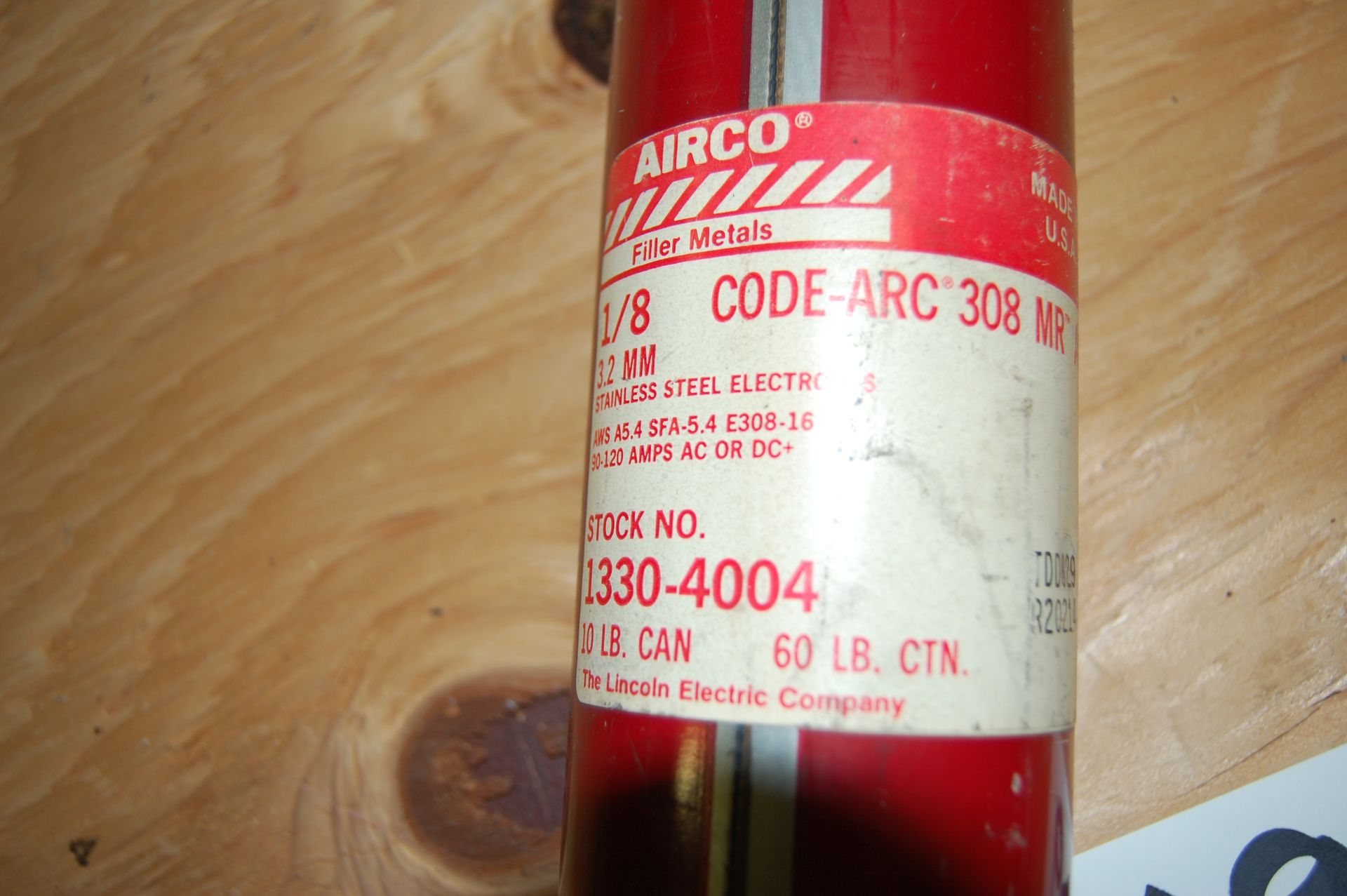 Airco Code-Arc 308 MR AC/DC Stainless Steel Electrodes Unopened - Image 2 of 2