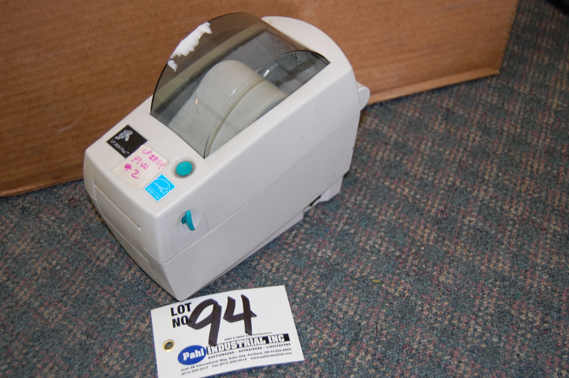 Zebra LP 2824 Thermal Barcode Printer