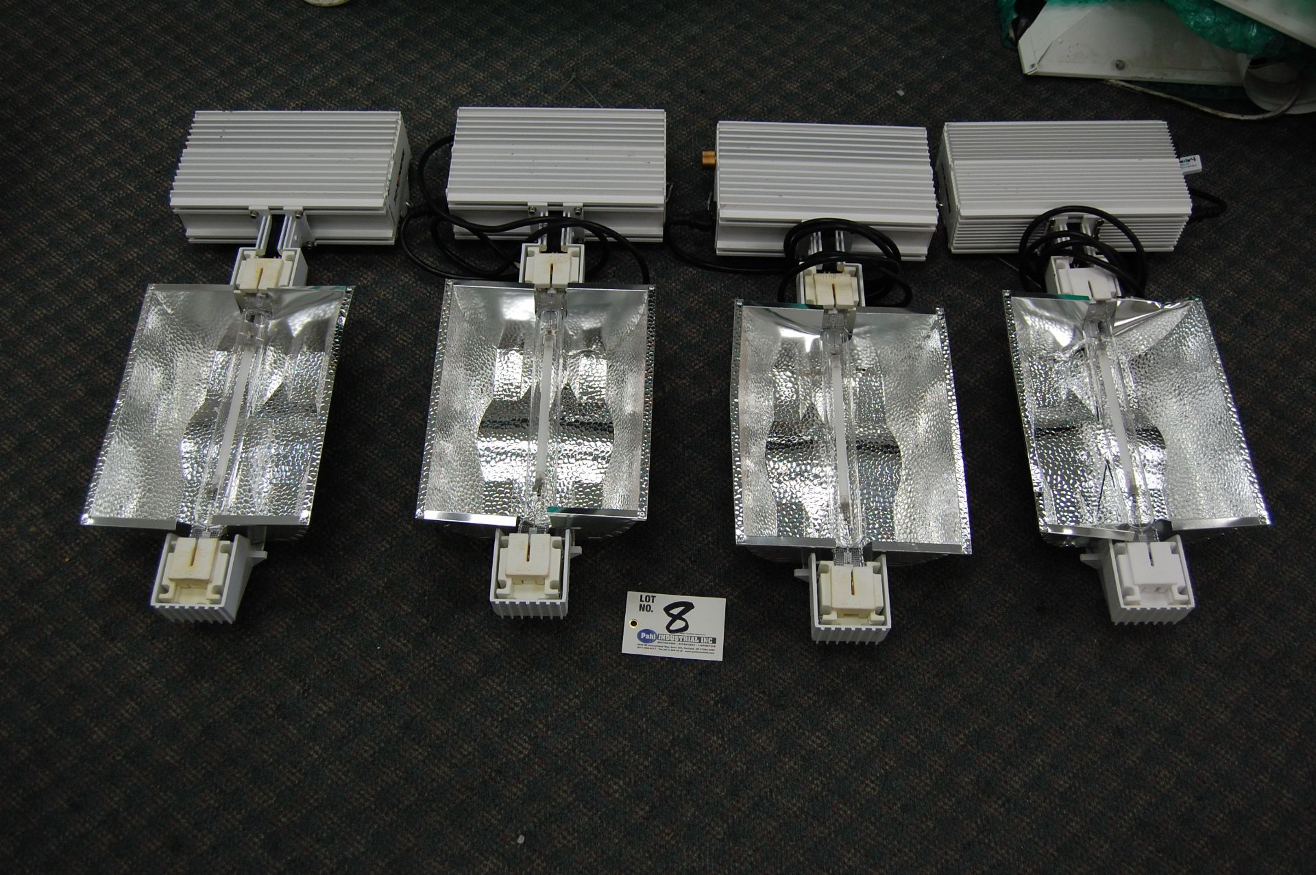 4 Nanolux DE Double-Ended Digital Electronic Ballast Fixtures 1000W with 1000W Lamp