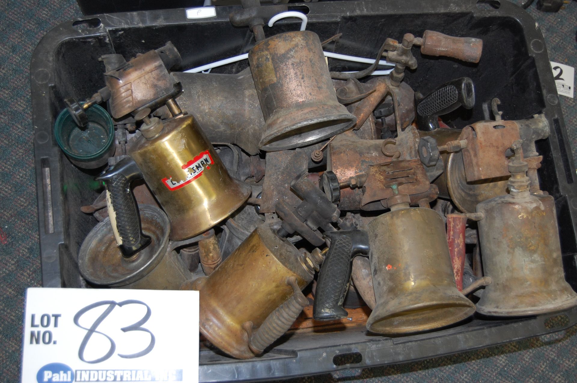 Assorted Brass Blow Torches