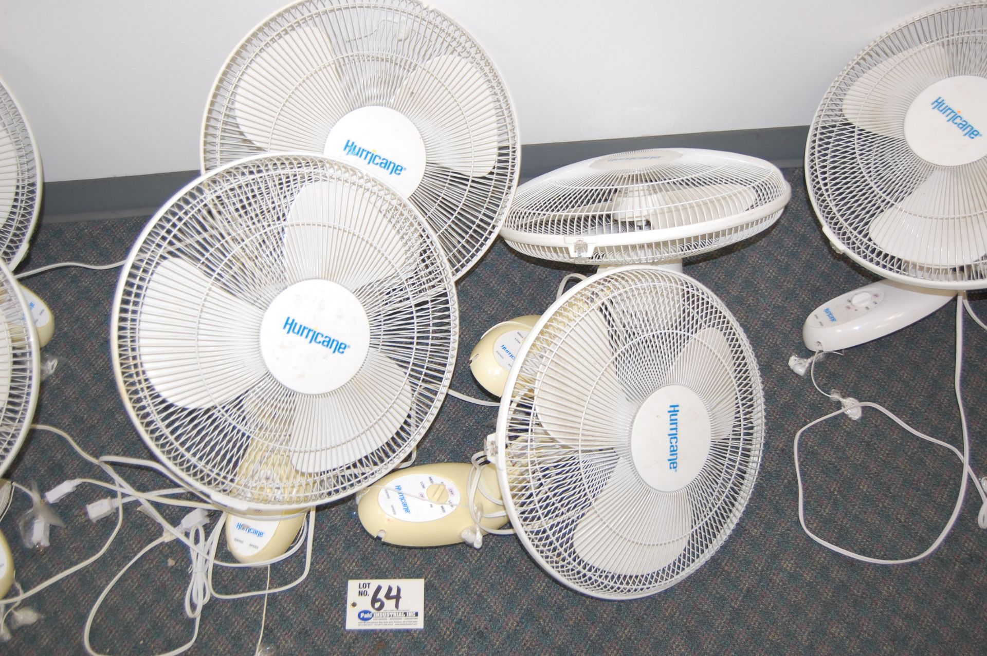 Qty 4 Hurricane 16" Oscillating Wall Fans