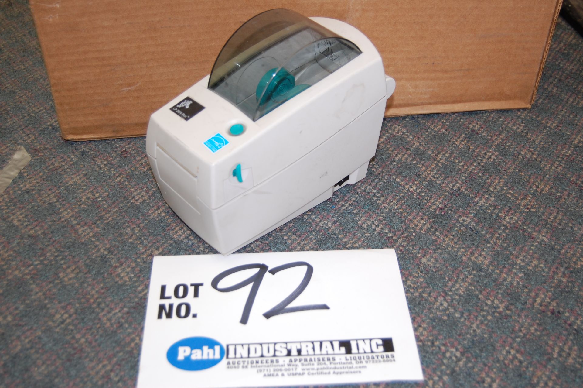 Zebra LP 2824 Thermal Barcode Printer
