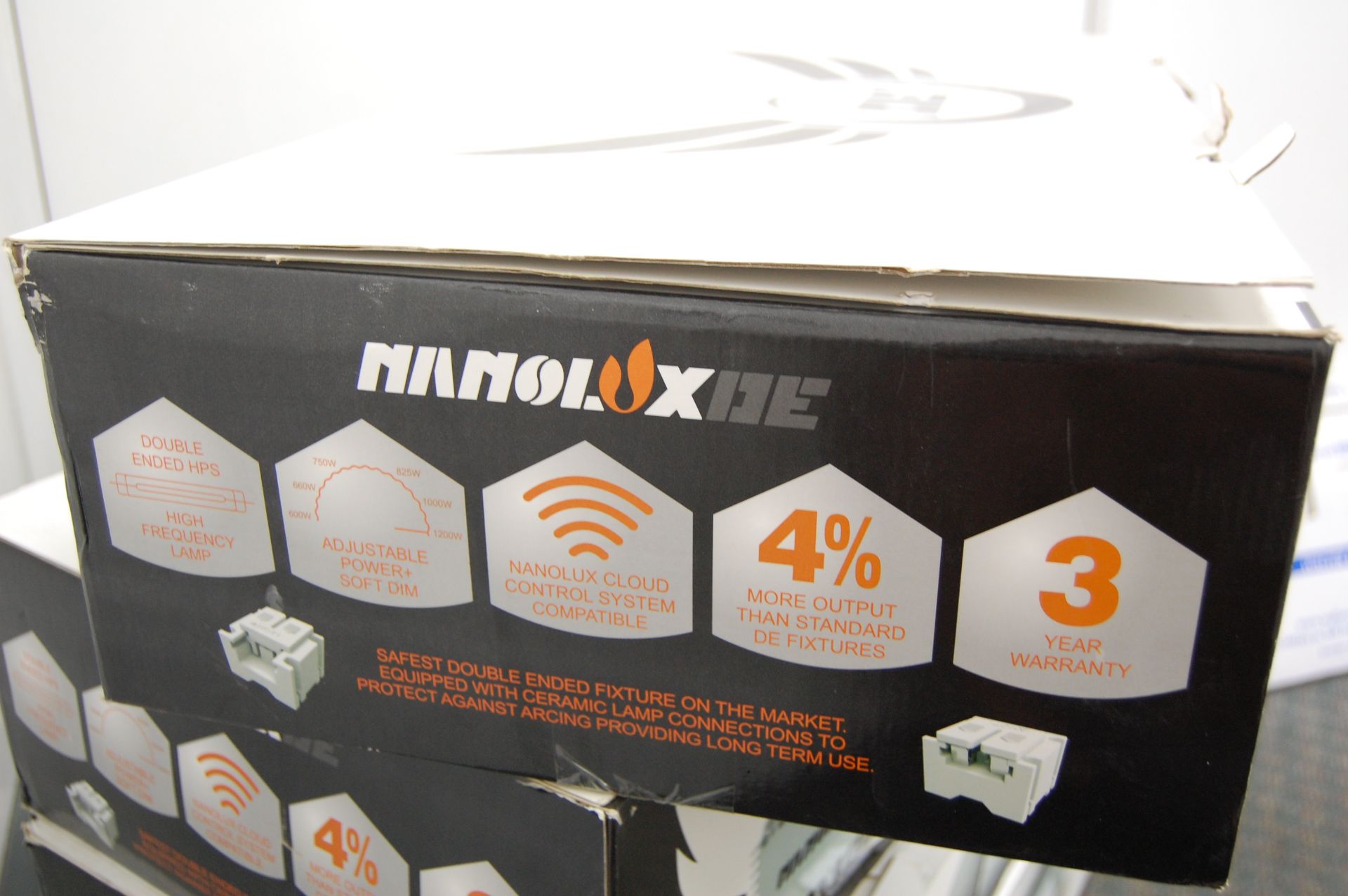 4 Nanolux DE Double-Ended Digital Electronic Ballast Fixtures, Complete New In Box - Image 3 of 3