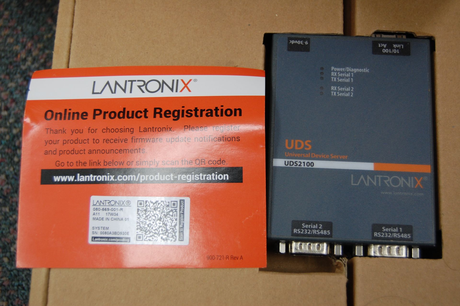 Lantronix UDS2100 Universal Device Server New In Box - Image 2 of 2