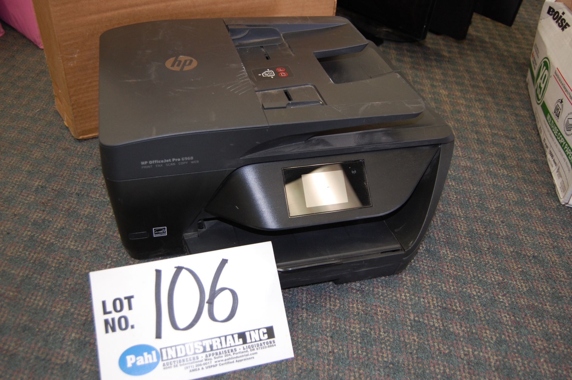 HP Office Jet Pro 6968 Print/Fax/Copy Machine Wi-Fi Capable