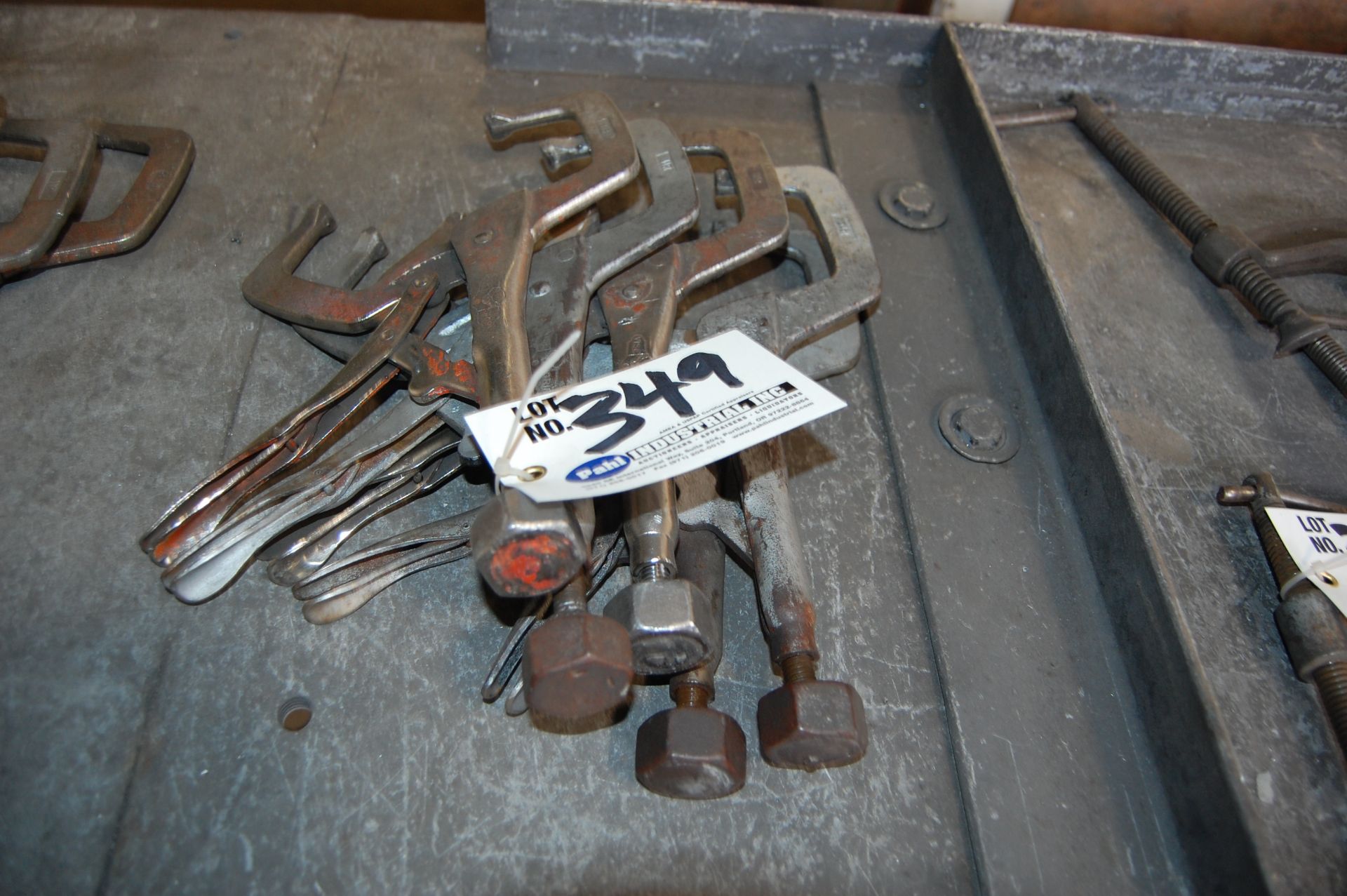 (5) Vise Clamps