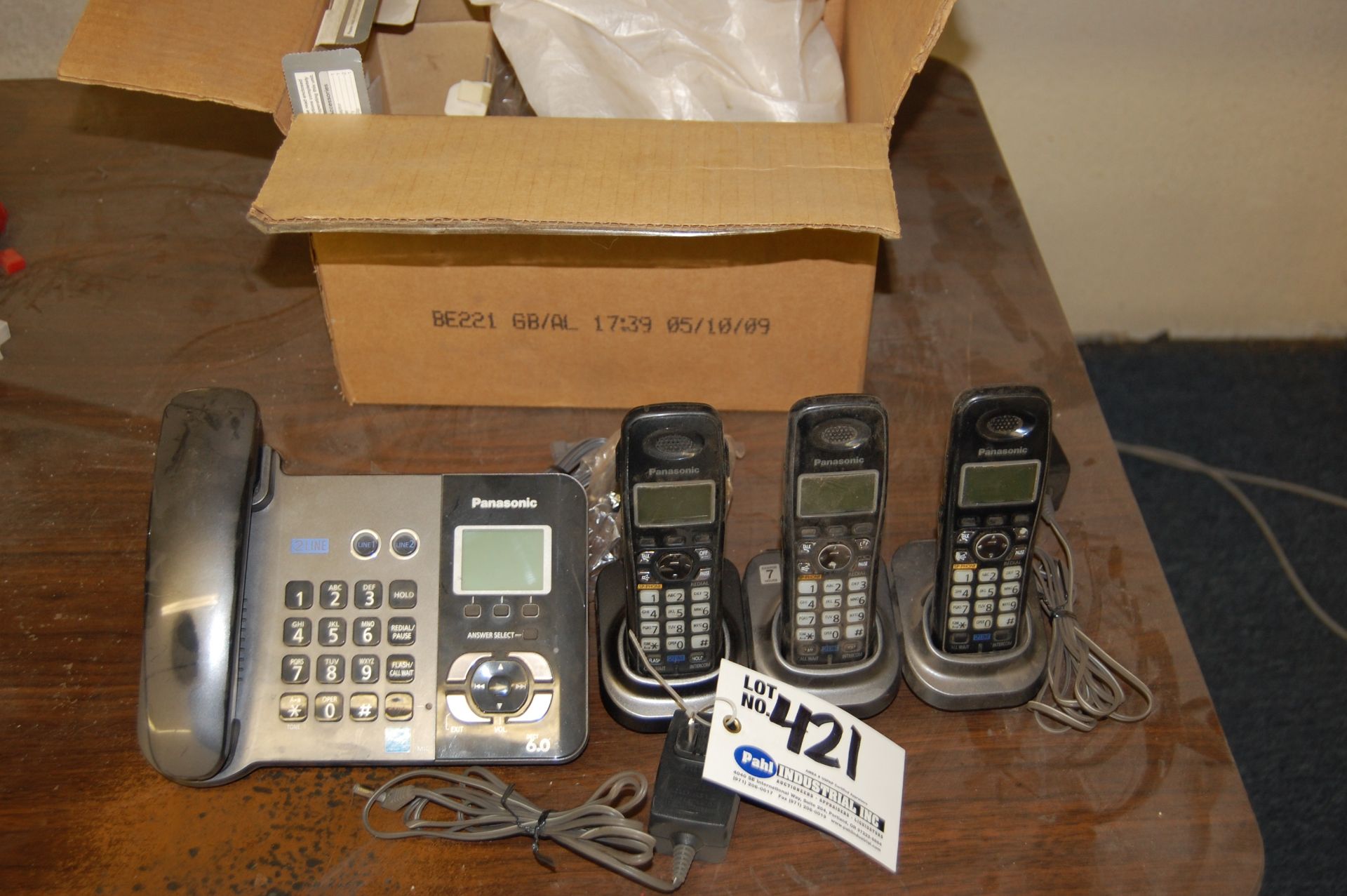 Panasonic 2-Line Phone System with 4 Units