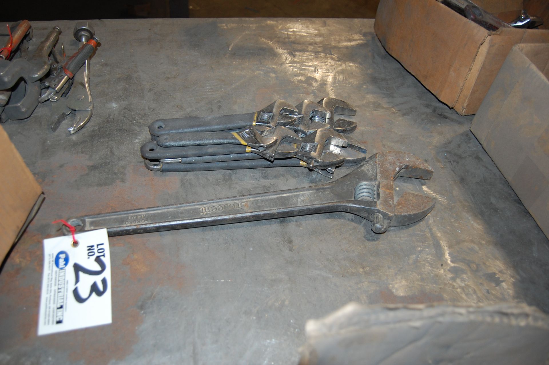 Set of assorted Crescent Wrenches