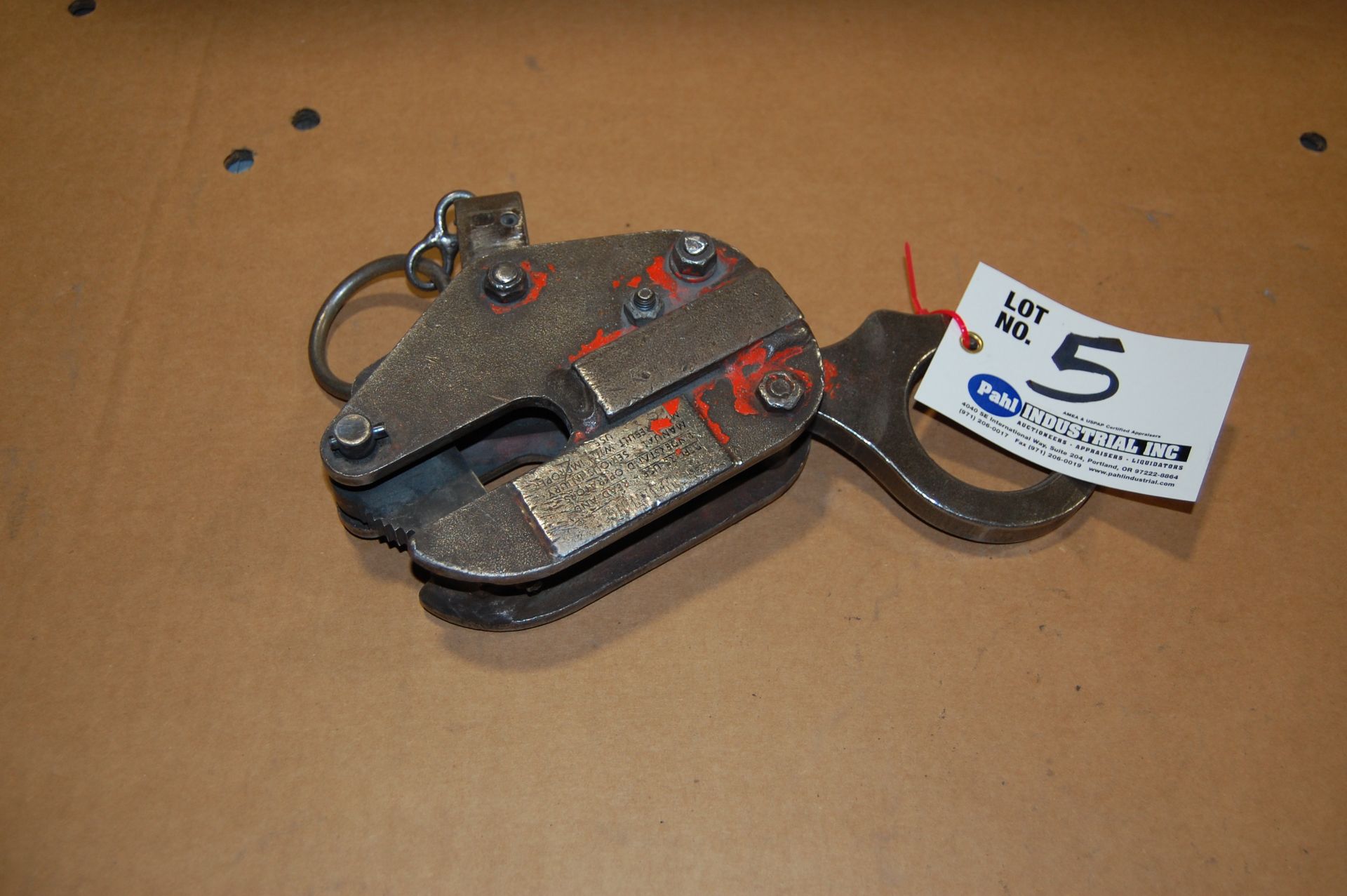 Renfroe 1/2 ton Plate Clamp