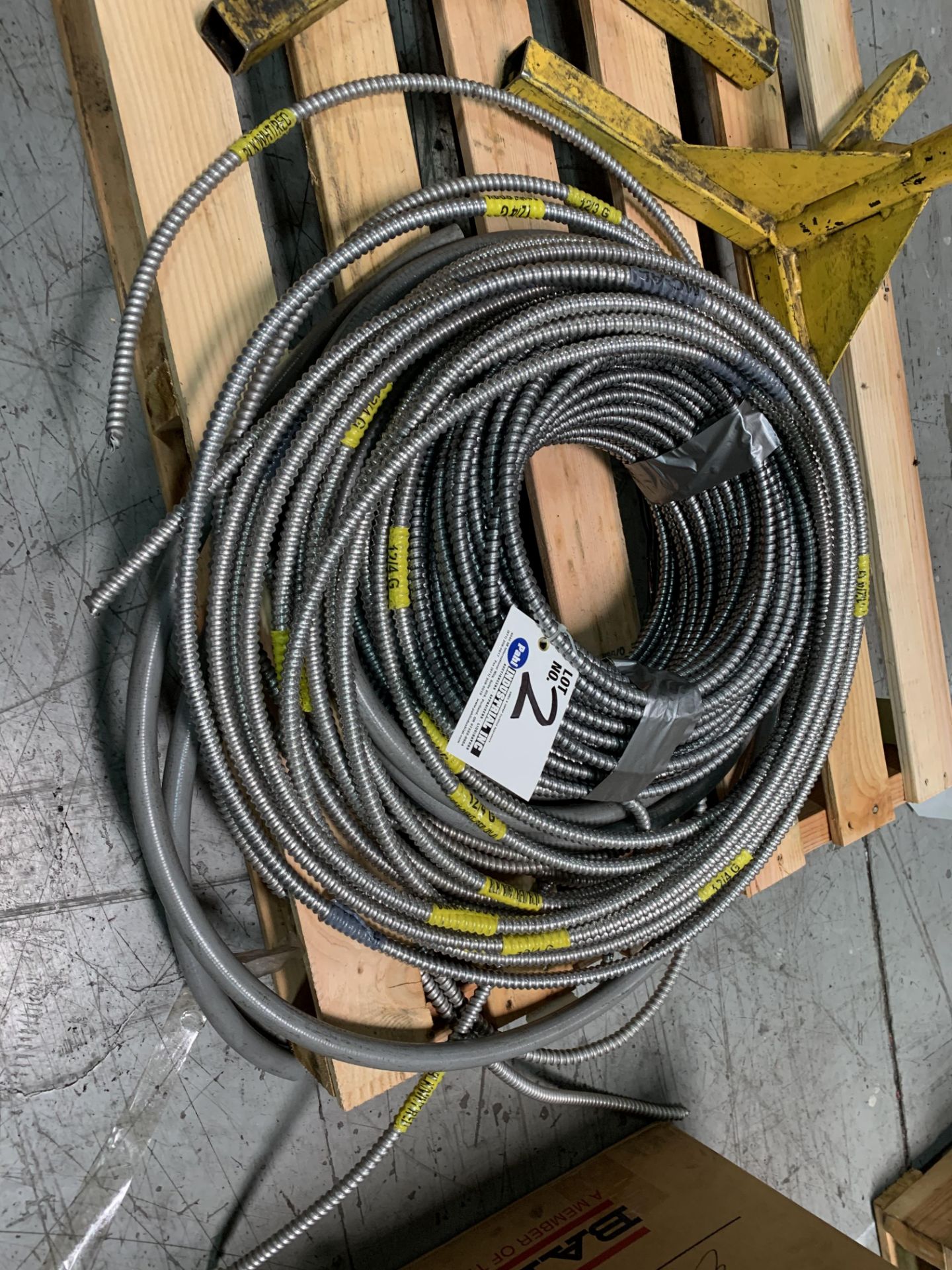 Coil of assorted Conduit