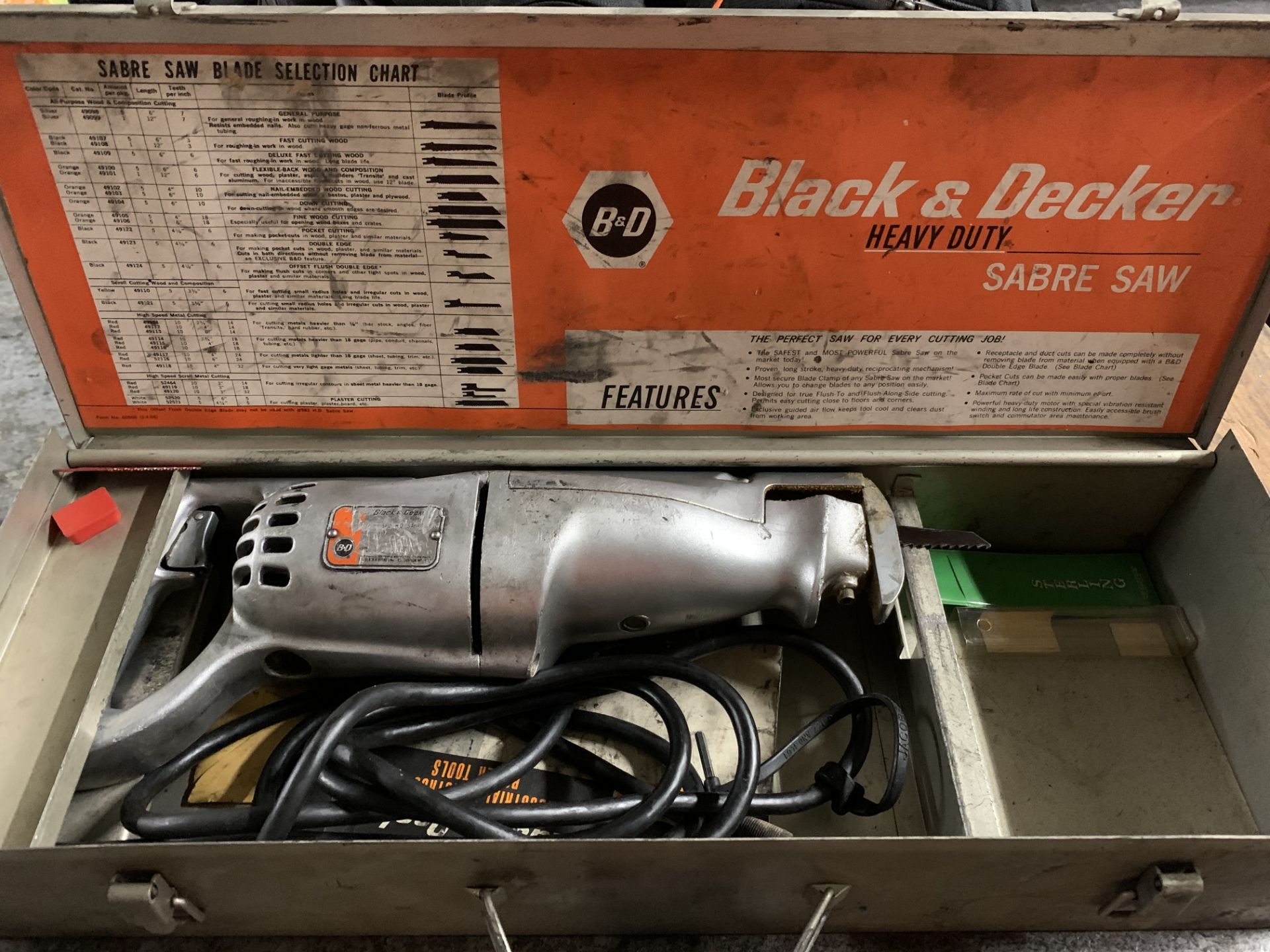 Black & Decker Heavy Duty Sabre Saw