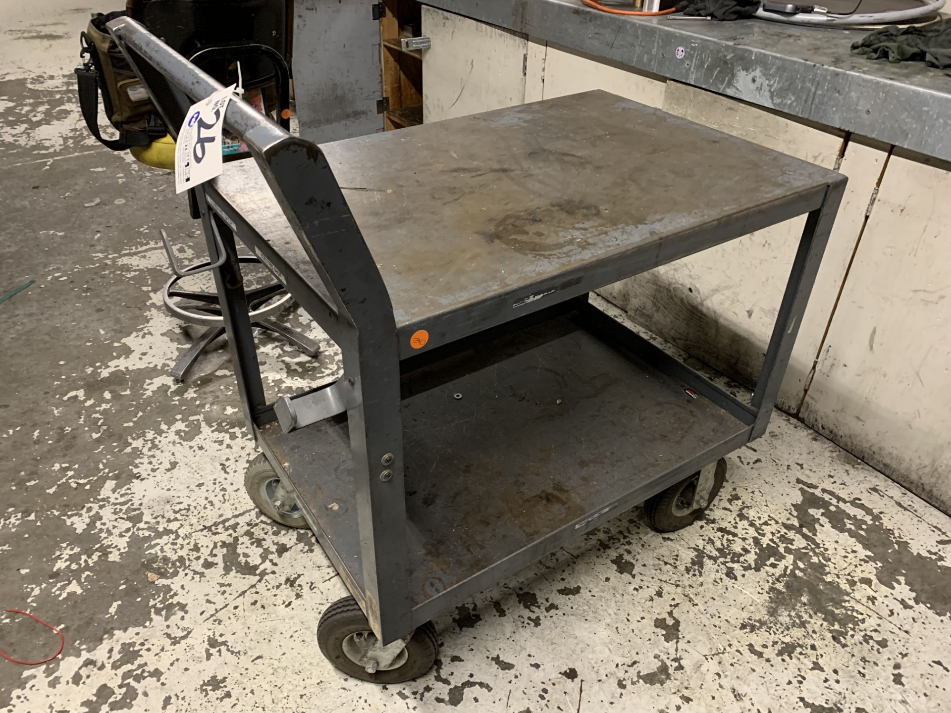 2' X 3' Steel Shop Cart