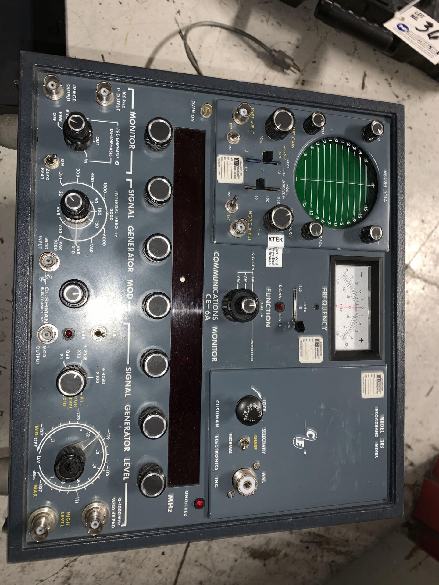 CE model 303 Broad Band Mixer Communication Monitor