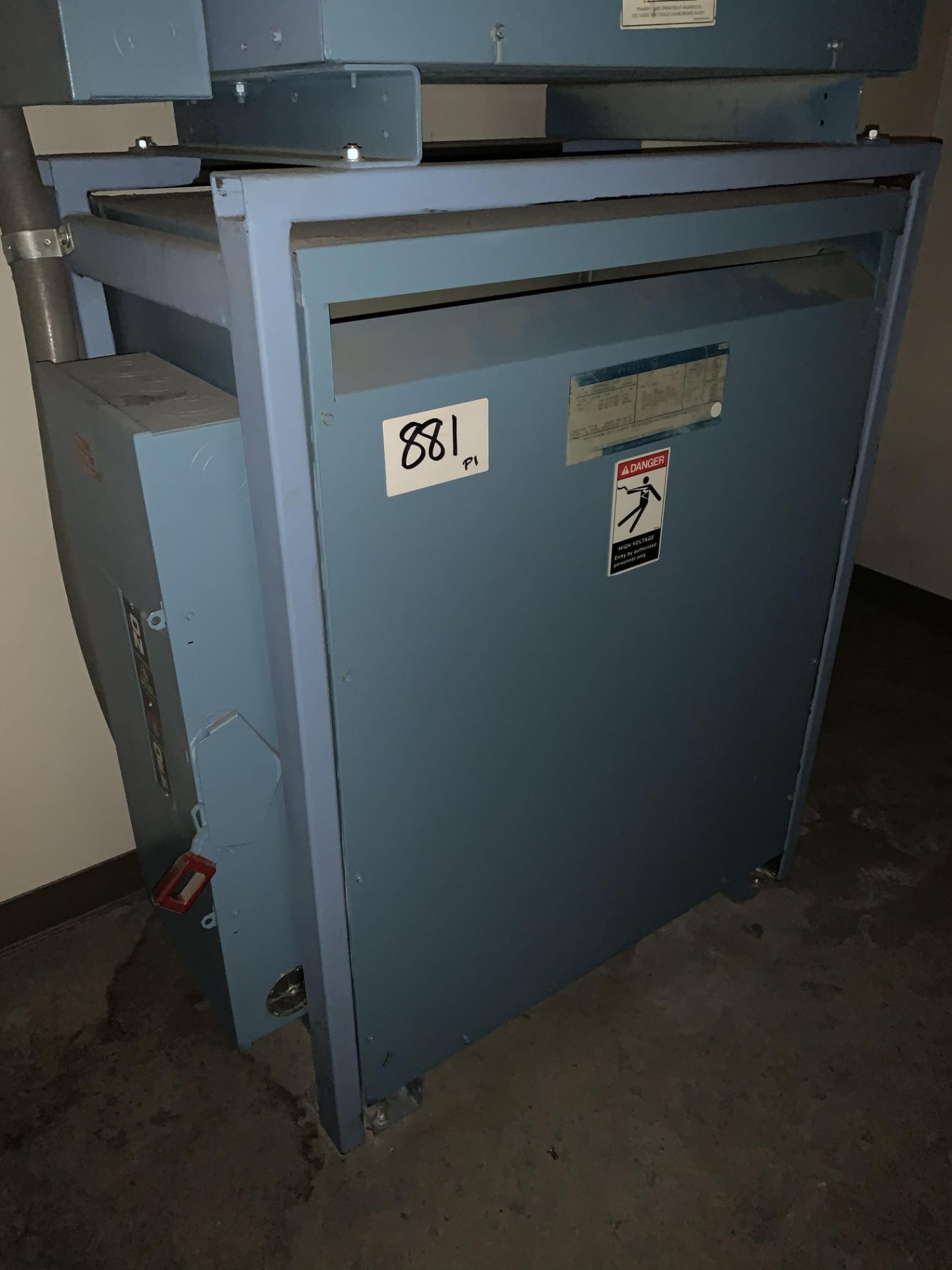 GE Drive Isolation Transformer 145 kva 3 phase 775 lb. Dry Type Transformer