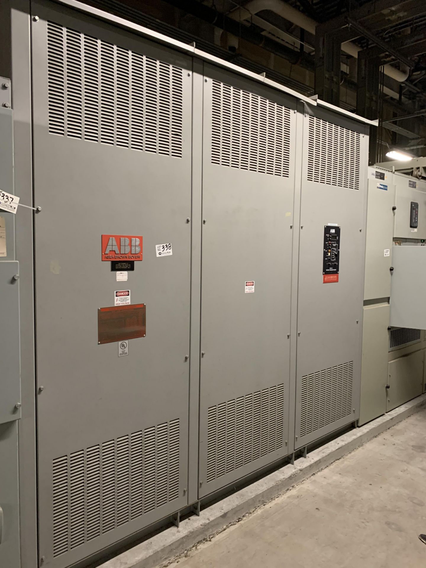 ABB ASEA Brown Boveri Drive Type Transformer 2500 kva 12470 hv 480HV/277LV