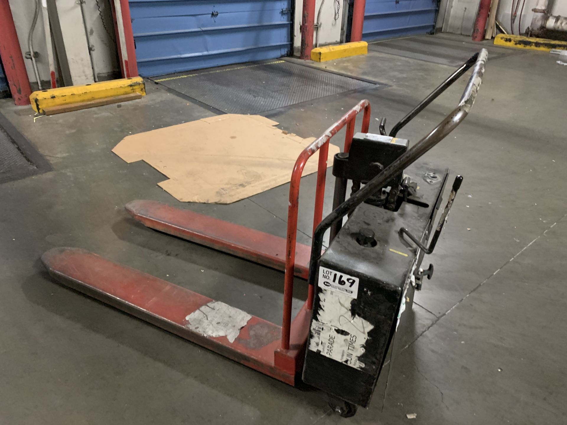 Mobile Pallet Truck Inc model BP525 2500 lb. Electric Pallet Jack