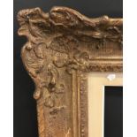 20th Century European School. A Gilt Composition Frame, with swept corners and a white painted slip,