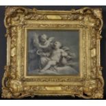 Jacob de Wit (c.1695-1754) Dutch. Allegory of Spring, with Putti, En Grisaille on Canvas, In a