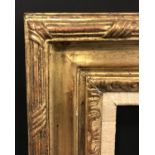 20th Century English School. A Gilt Composition Frame, with a Fabric Slip, 11" x 9" (27.9 x 22.