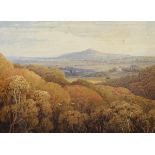 George Fennel Robson (1788-1833) British. "The Wrekin and Ercall Hill", an Extensive Landscape,