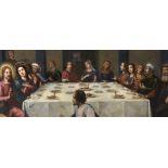 Circle of Jacopo Chimenti da Empoli (1551-1640) Italian. 'The Wedding Feast at Cana' Oil on