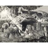 Robin Tanner (1904-1988) British. "Martin's Hovel", Etching Circa 1927, Signed and Inscribed in