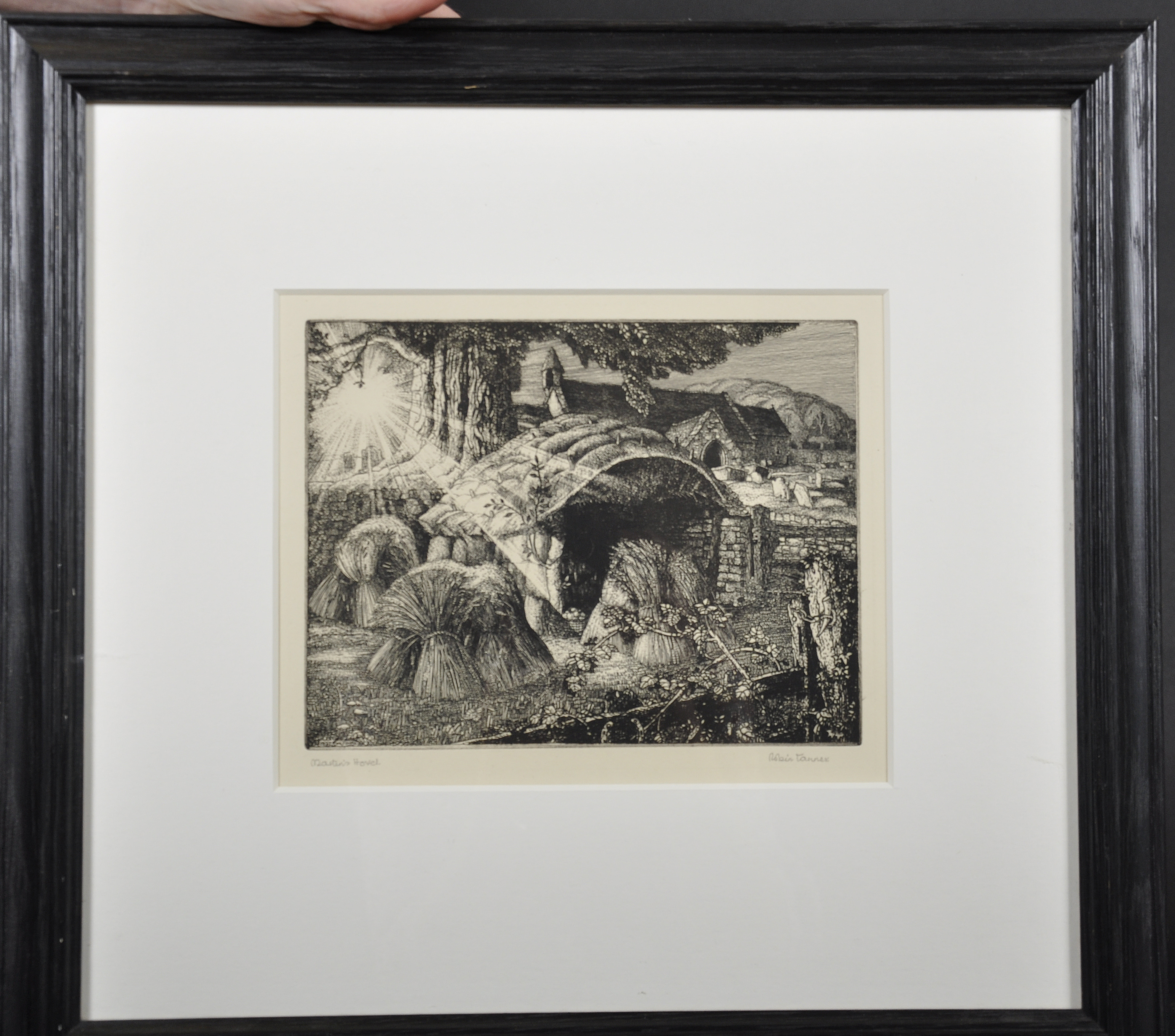 Robin Tanner (1904-1988) British. "Martin's Hovel", Etching Circa 1927, Signed and Inscribed in - Image 2 of 5