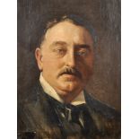 Charles Auguste Emile Carolus-Duran (1837-1917) French. A Bust Portrait of Cecil John Rhodes (1853-