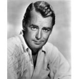 20th Century American School. A Bust Portrait of Alan Ladd (Actor 1913-1964) American. Photograph,