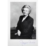 Terence Daniel Donovan (1936-1996) British. 'Margaret Thatcher', Photograph, Signed by the Sitter,