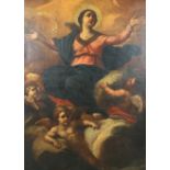 After Tiziano Vecelli, known at Titian (1490-1576) Italian. The Assumption of the Virgin, Oil on