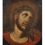 After Carlo Dolci (1616-1686) Italian. Christ with the Crown of Thorns, Oil on Canvas, Unframed,