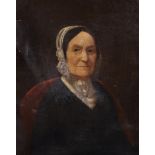 19th Century English School. Portrait of a Lady, Oil on Canvas, 26.5” x 21” (67.3 x 52.2cm)