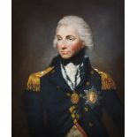 Will Henderson (20th Century) British. Bust Portrait of Horatio Nelson, Etching published in 1920 by