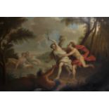 18th Century French School. Diana the Huntress, Oil on Canvas, Unframed, 44” x 67” (112 x 170cm)