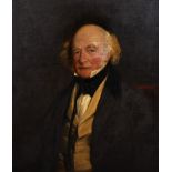 19th Century English School. Portrait of a Man, Oil on Canvas, 30” x 25” (76 x 63.5cm).