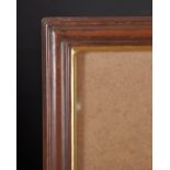 20th Century English School. A Simulated Wooden Frame, with gilt slip, rebate 27” x 21.25” (68.6 x