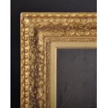 19th Century English School. A Gilt Composition Frame, with inset glass, rebate 21” x 14” (53.3 x