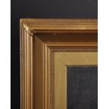 19th Century English School. A Gilt Composition Frame, with inset glass, rebate 16” x 10” (40.7 x